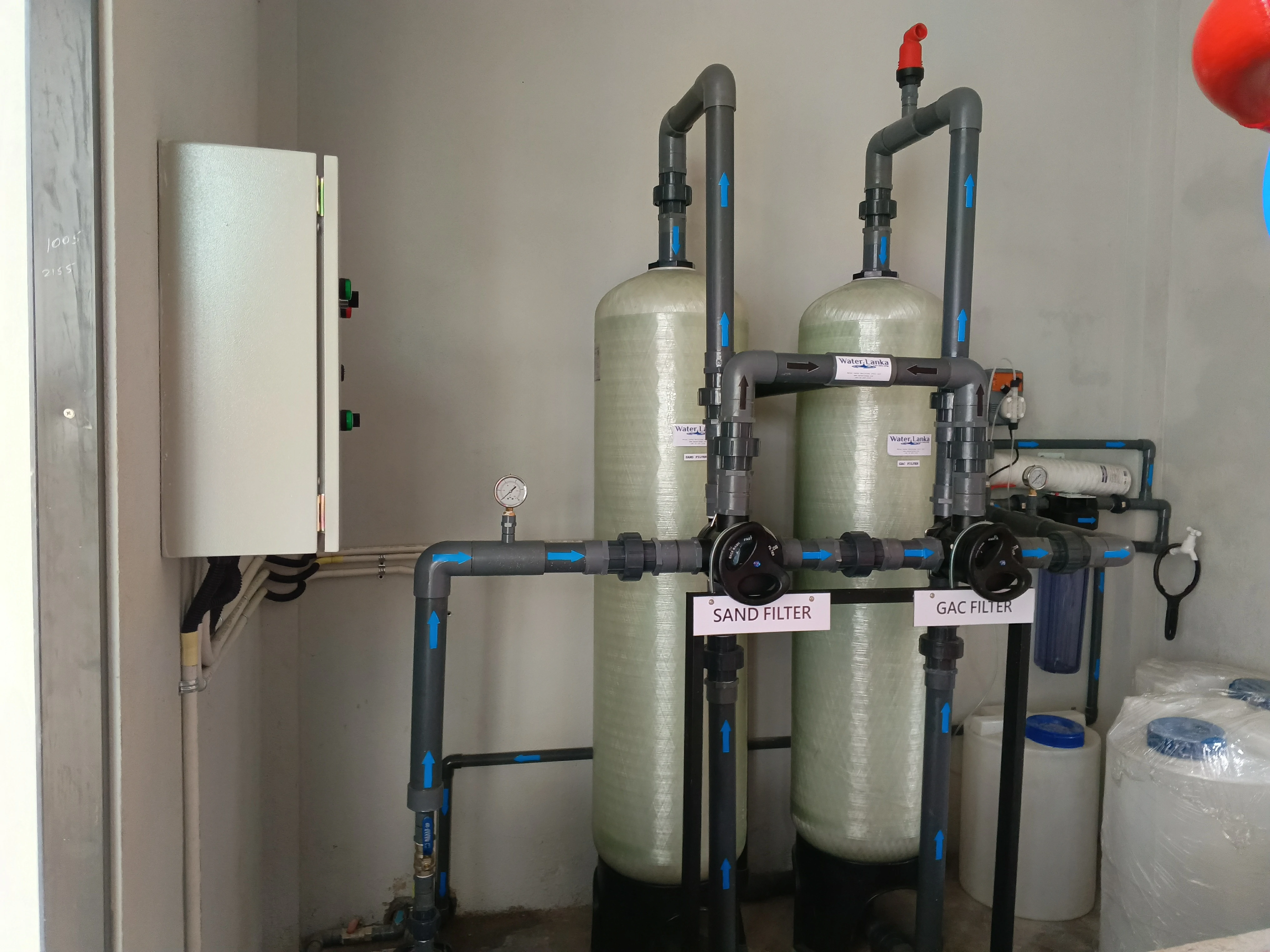 Industrial wastewater treatment plant